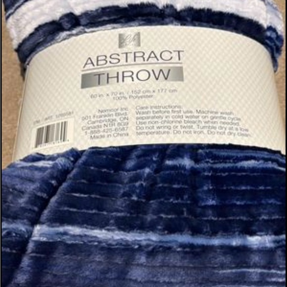 Full Sized Abstract Throw - Picture 1 of 2